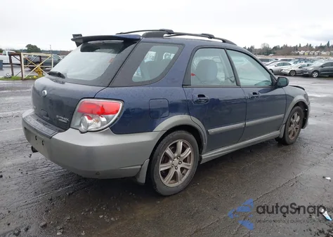 2006 Subaru Impreza Outback Sport from USA, damaged, VIN JF1GG68666H820038